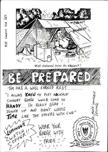 Ak Fallout Free Cards, Wales, Europas erste atomwaffenfreie Nation, seien Sie vorbereitet