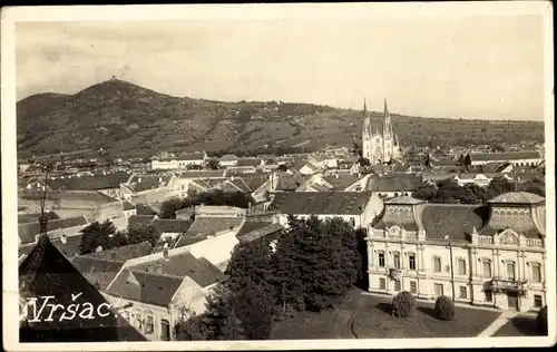 Ak Vršac Serbien, Gesamtansicht