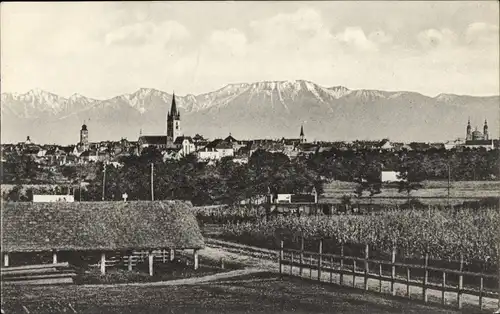 Ak Sibiu Nagyszeben Sibiu Rumänien, Gesamtansicht