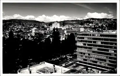 Ak Quito Ecuador, nördlicher Teil der Stadt