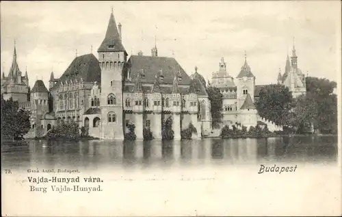 Ak Budapest Ungarn, Burg Vajda-Hunyad