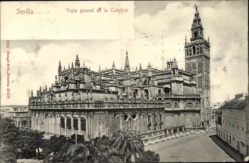Ak Sevilla Andalusien, Kathedrale