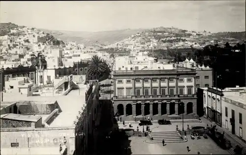 Ak Las Palmas de Gran Canaria Kanarische Inseln, Rathaus