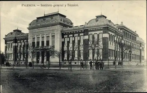 Ak Palencia Kastillen und Leon, Institutio general y Ténico