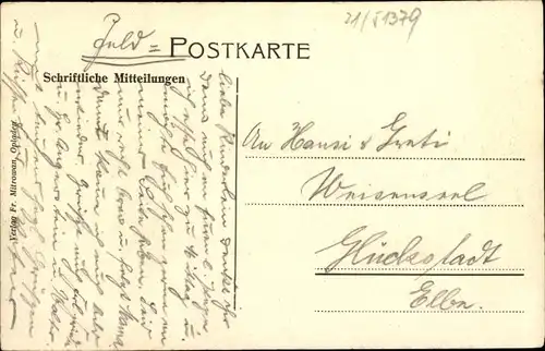 Ak Opladen Leverkusen im Rheinland, Totalansicht