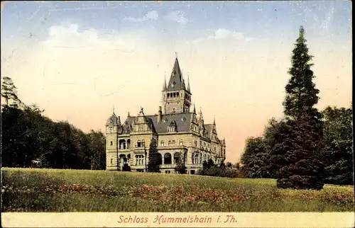 Ak Hummelshain in Thüringen, Schloss Hummelshain