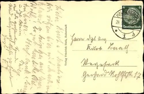 Ak Halberstadt am Harz, Dom