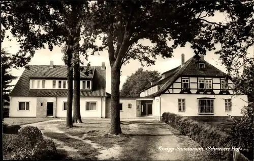 Ak Bad Fallingbostel Lüneburger Heide, Kneipp-Sanatorium Schriebers Hof