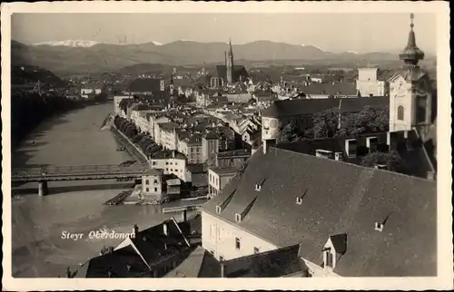 Ak Steyr in Oberösterreich, Gesamtansicht