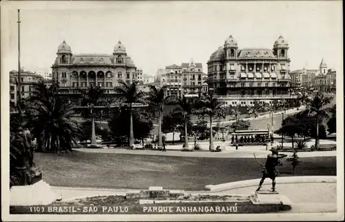 Ak São Paulo Brasilien, Parque Anhangabahú