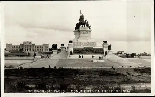 Ak São Paulo Brasilien, Freiheitsdenkmal