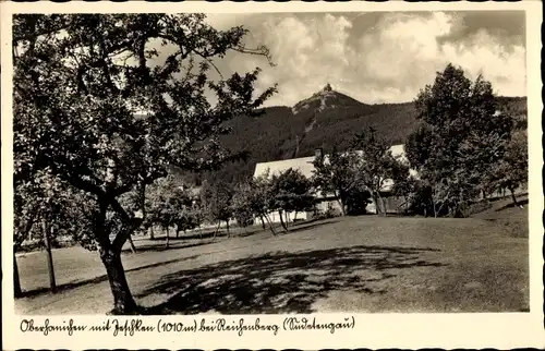 Ak Horní Hanychov Ober Hanichen Liberec Reichenberg, Jeschken