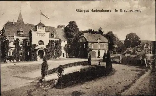 Ak Hachenhausen Bad Gandersheim Niedersachsen, Rittergut Hachenhausen