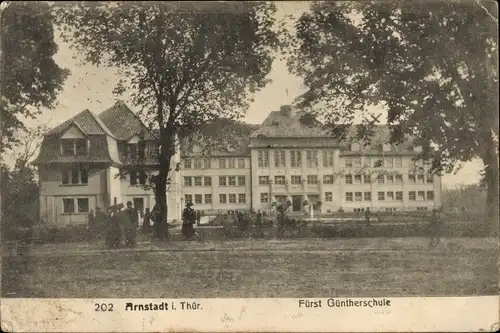 Ak Arnstadt in Thüringen, Fürst Günther Schule