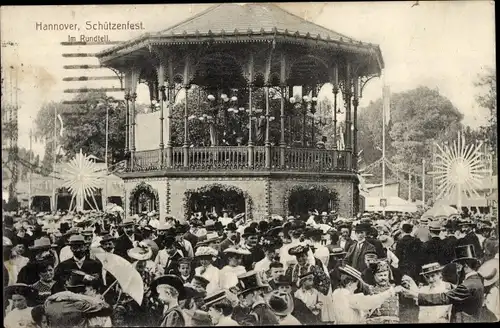 Ak Hannover in Niedersachsen, Schützenfest, Im Rundteil