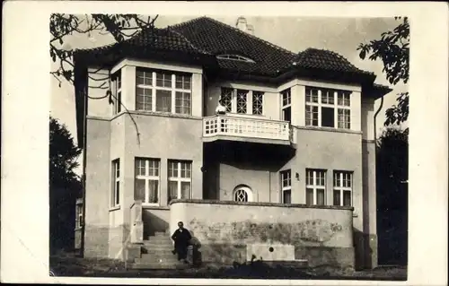 Foto Ak Jena in Thüringen, Villa, Anwohner