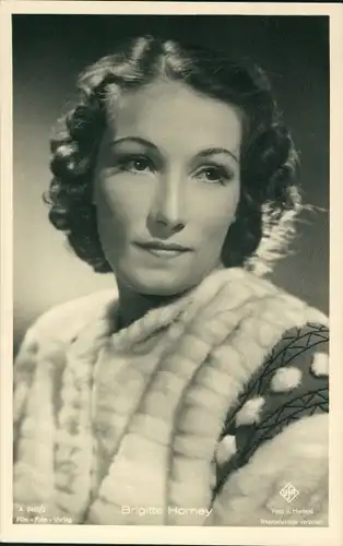 Ak Schauspielerin Brigitte Horney, Portrait, UFA, A 3480/2