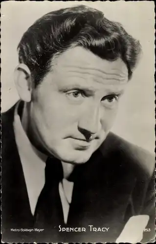 Ak Schauspieler Spencer Tracy, Metro Goldwyn Mayer 253