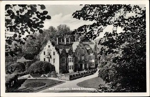 Ak Altenstein Bad Liebenstein im Wartburgkreis, Schloss Altenstein