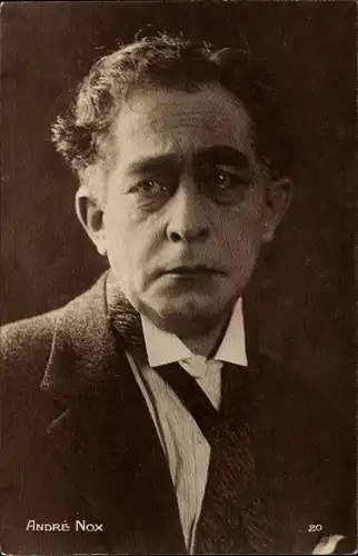 Ak Schauspieler Andre Nox, Portrait