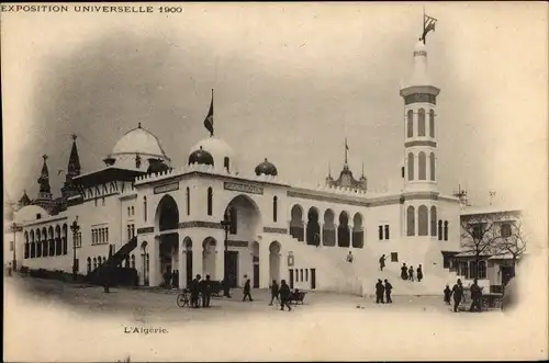 Ak Paris, Weltausstellung 1900, Algerien