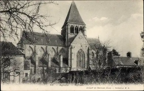 Ak Agnetz Oise, Eglise