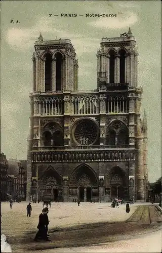 Ak Paris XVI., Notre-Dame