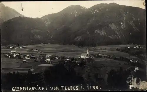 Ak Telfes im Stubai Tirol, Gesamtansicht