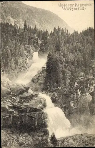 Ak Tirol, Unterer Krimmler Wasserfall