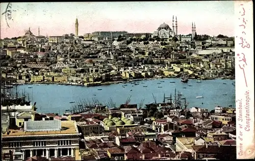 Ak Konstantinopel Istanbul Türkiye, Panorama