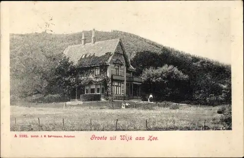 Ak Wijk aan Zee Beverwijk Nordholland Niederlande, Haus