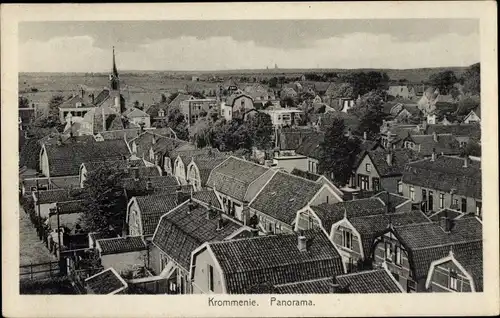 Ak Krommenie Zaanstad Nordholland Niederlande, Panorama