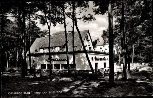 Ak Ostseebad Timmendorfer Strand in Holstein, Sauna, Außenansicht