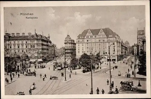 Ak München, Karlsplatz