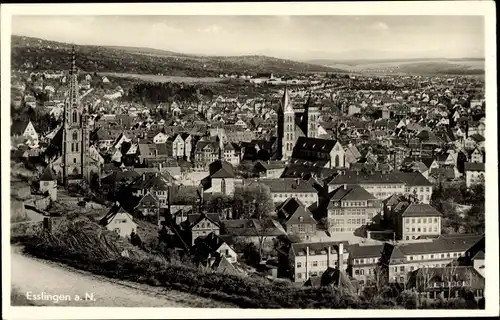 Ak Esslingen am Neckar, Ortsansicht