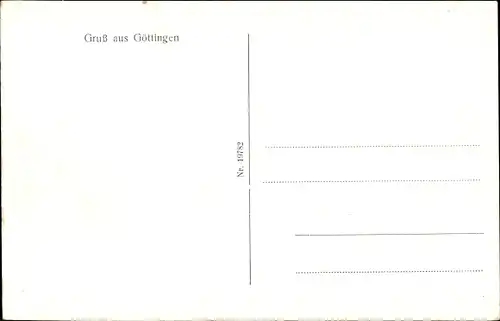 Ak Göttingen in Niedersachsen, Jakobskirche, Rathaus, Junkernhaus, Auditorium