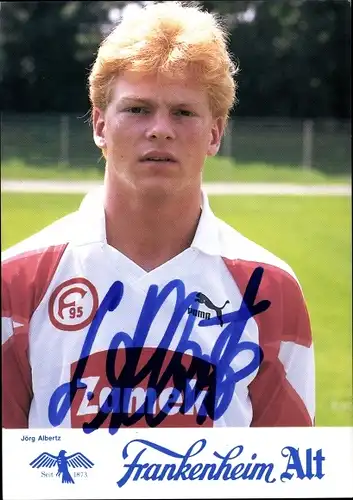 Ak Fußballspieler Jörg Albertz, Fortuna Düsseldorf