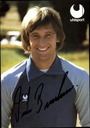 Autogrammkarte Fußballspieler Dieter Burdenski, Werder Bremen
