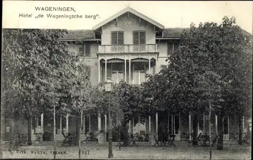 Ak Wageningen Gelderland Niederlande, Hotel de Wageningsche Berg