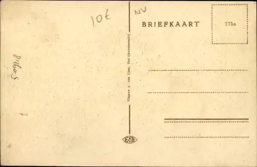 Ak Beneden Leeuwen Gelderland, Waaldijk, Überschwemmung 1926