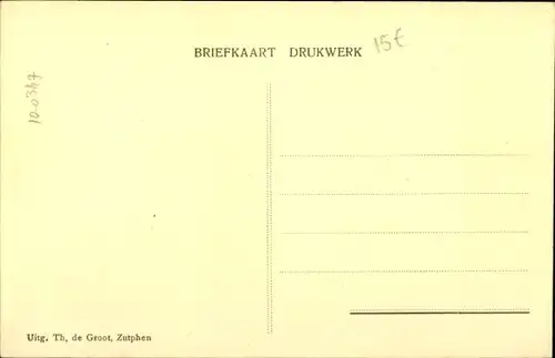 Ak Warnsveld Gelderland Niederlande, Dorpsstraat