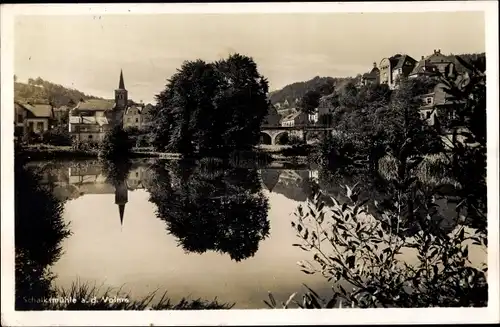 Ak Schalksmühle im Sauerland, Wasserpartie