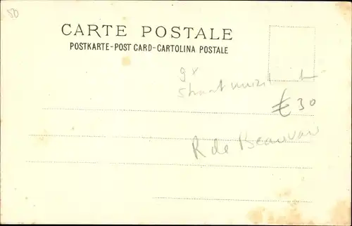 Künstler Ak Beauvais, Straßenmusiker, Männer mit Musikinstrumenten