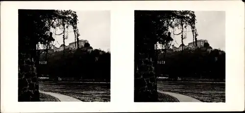 Stereo Raumbild Foto Schöne Heimat Nr. 6, Passau an der Donau, Festung Oberhaus