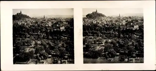 Stereo Raumbild Foto Schöne Heimat Nr. 14, Siegburg, Totalansicht