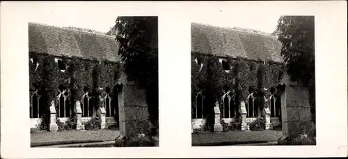 Stereo Raumbild Foto Schöne Heimat Nr. 7, Walkenried am Harz, Zisterzienserabtei