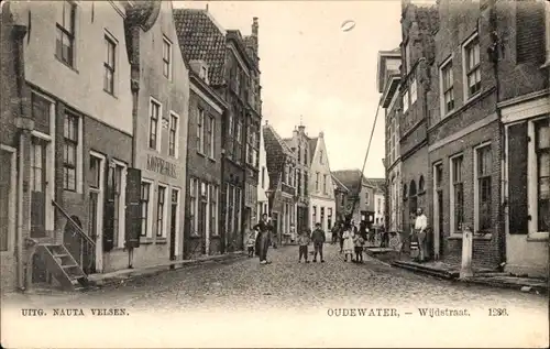 Ak Oudewater Utrecht Niederlande, Wijdstraat