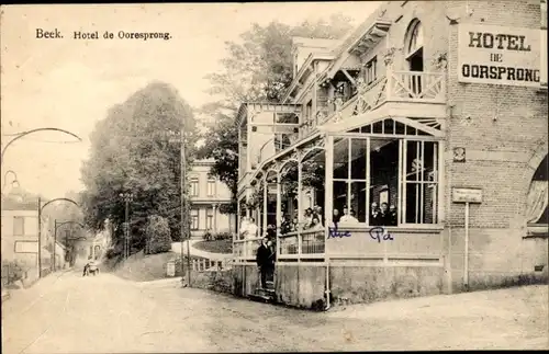 Ak Beek Gelderland Niederlande, Hotel de Oorsprong