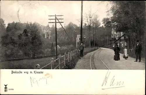 Ak Nijmegen Gelderland, Beekscheweg, Kloster