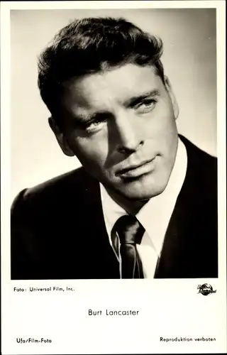 Ak Schauspieler Burt Lancaster, Portrait